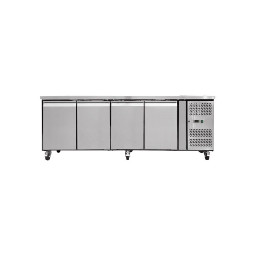 THPA4100TN - Meuble réfrigérée 4 portes Positive , 2525x800x 860 mm