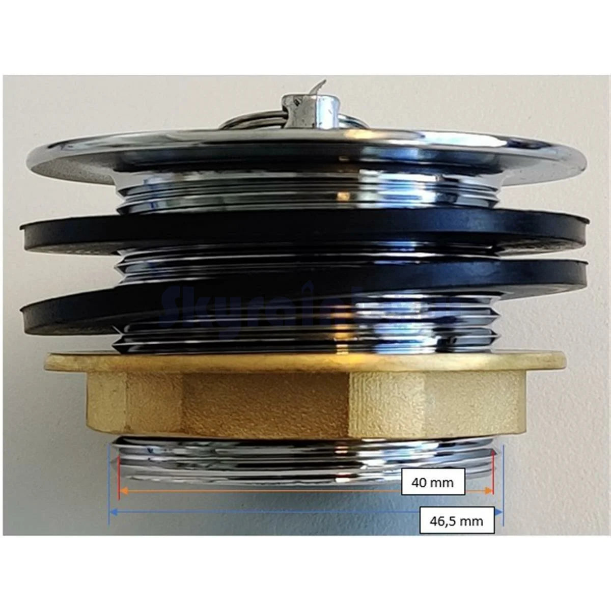 THSTR126BM2 - Plonge en inox - 2 Bacs sans égouttoir , 1200 x 600 x850 mm