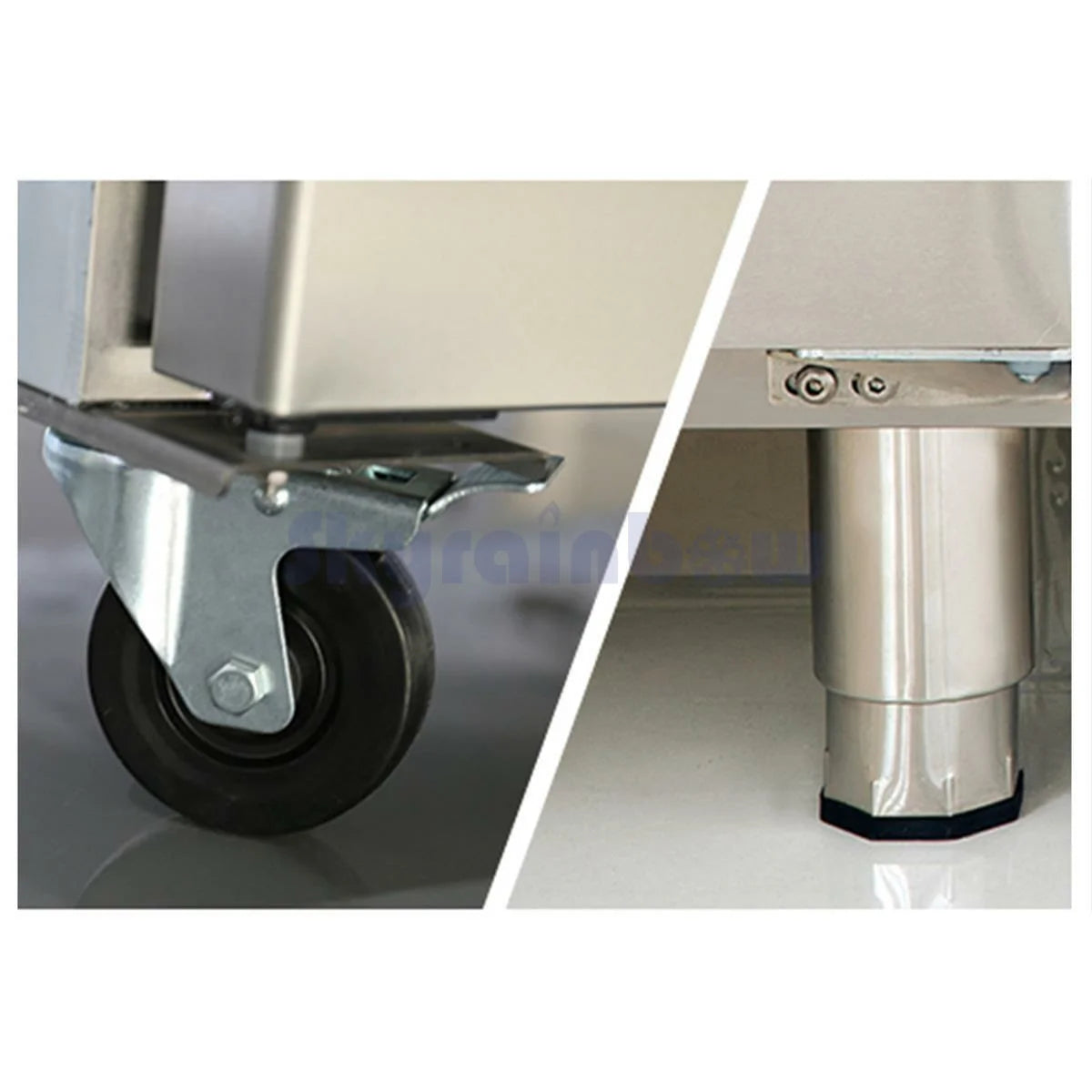 THPZ3600TNF - Table à pizza réfrigérée 3 portes , 2130 x 800 x 1000 mm