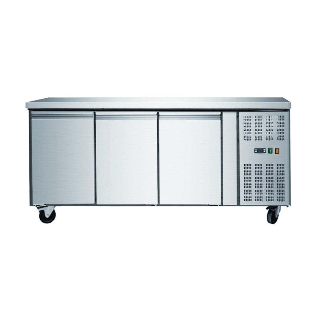 THP3100BT - Meuble réfrigérée 3 portes Négative , 1800x700x 860 mm