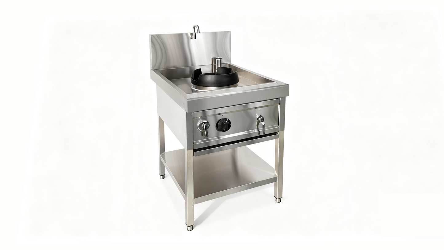 THW1 - Réchaud Wok - 650x900x860+280