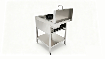 THW1 - Réchaud Wok - 650x900x860+280
