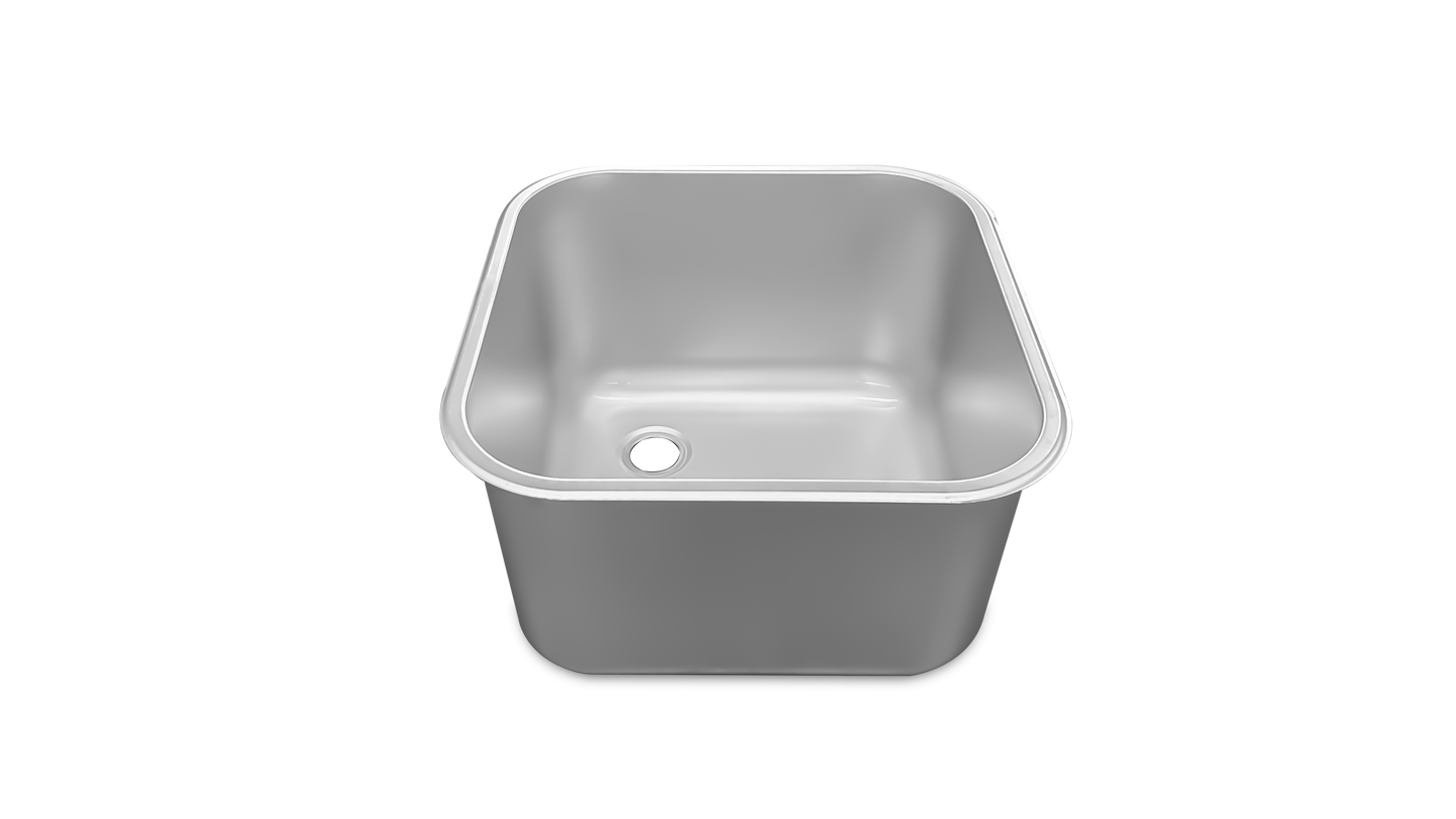 THC404025 - CUVE INOX 400X400X250mm