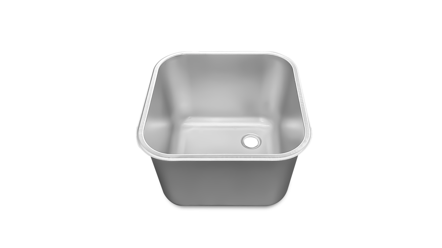 THC404030 - CUVE INOX 400X400X300mm