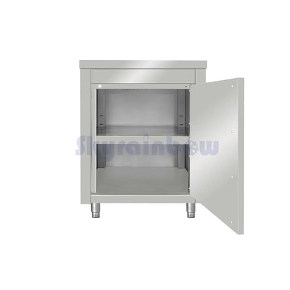 THASR86 - Placard central porte battante, 800 x 600 x 850 mm