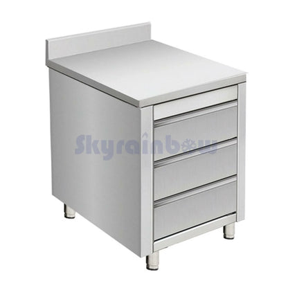 THSS3R56A - Placard adossé - 3 tiroirs , 500 x 600 x 850 +100 mm
