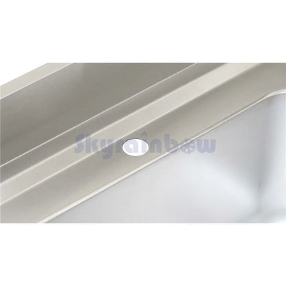 THSTR107BR1 - Plonge en inox - 1 Bac - égouttoir à gauche , 1000 x 700 x 850 mm