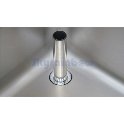 THSTR107BR1 - Plonge en inox - 1 Bac - égouttoir à gauche , 1000 x 700 x 850 mm