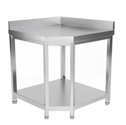 THGESR107A - Table d'angle adossée , 1000x1000x 700x850+100 mm