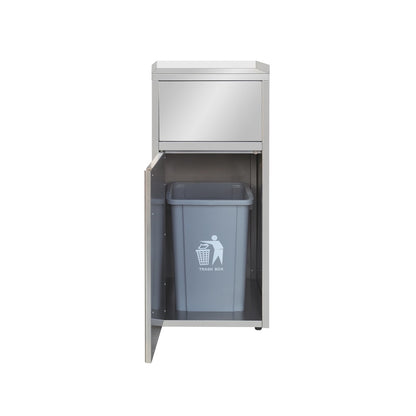 AD6000 - Poubelle snack, 500x530x1200+25mm