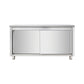 THASR186 - Placard en inox portes coulissantes, 1800 x 600x 850 mm
