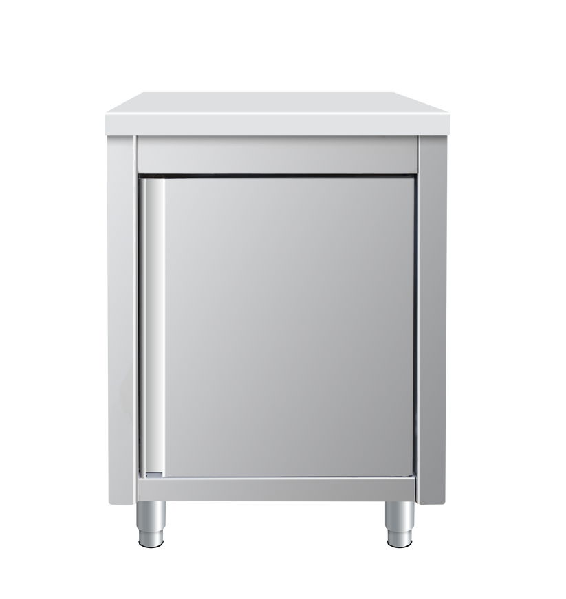 Placard en inox - porte battante - 600x600x850mm SKYRAINBOW-THASR66