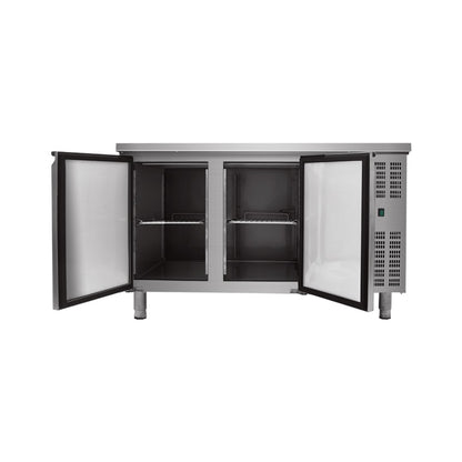THP2100TN - Meuble réfrigérée 2 portes Positif , 1360 x 700 x 860 mm