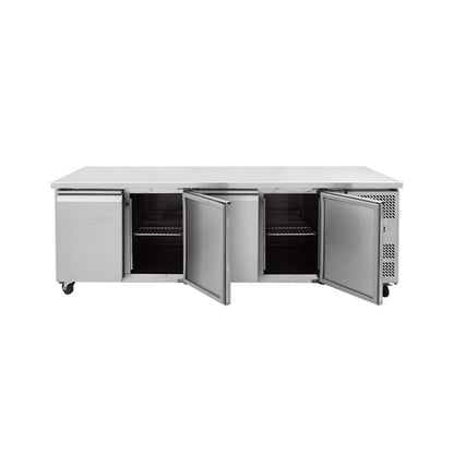 THP4100BT - Meuble réfrigérée 4 portes Négative , 2230x700x860 mm