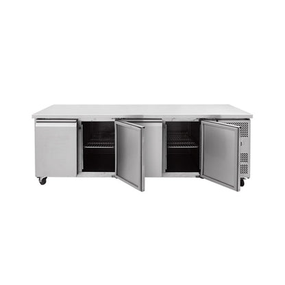 THSNACK4100BT - Meuble réfrigérée 4 portes Négative , 2230x600x860 mm
