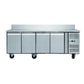 THSNACK4200TN - Meuble réfrigérée positive adossé - 4 portes -2230x600x 860 +100 mm