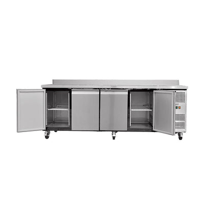 THSNACK4200TN - Meuble réfrigérée positive adossé - 4 portes -2230x600x 860 +100 mm