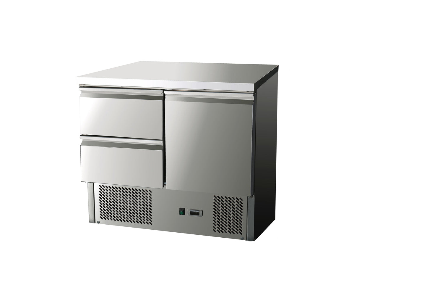 THS901-2D - Saladette réfrigérée 2 tiroirs ,900 x 700 x 870 mm