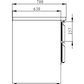 THS901-4D - Saladette réfrigérée 4 tiroirs ,900 x 700 x 870 mm