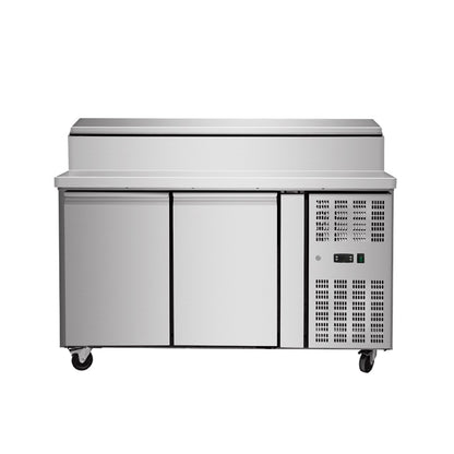 THSH2000800 - Saladette réfrigérée 2 portes , 1510 x 800 x 1050 mm