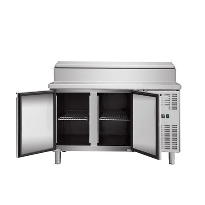 THSH2000800 - Saladette réfrigérée 2 portes , 1510 x 800 x 1050 mm