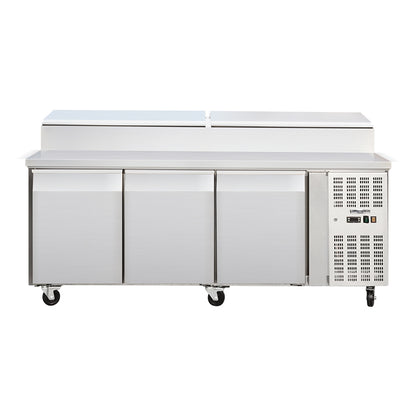 THSH3000800 - Saladette réfrigérée 3 portes , 2020 x 800 x 1050 mm