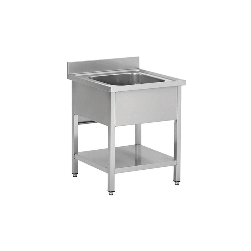 THSTR107BM1 - Plonge en inox - 1 Bac sans égouttoir , 1000 x 700 x 850 mm