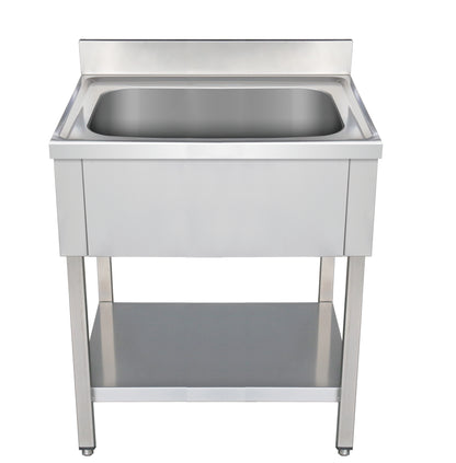 THSTR107BM1 - Plonge en inox - 1 Bac sans égouttoir , 1000 x 700 x 850 mm