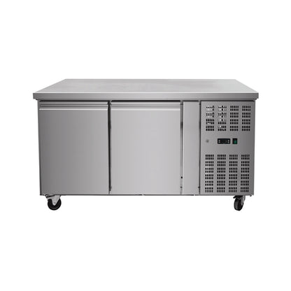 THP2100TN - Meuble réfrigérée 2 portes Positif , 1360 x 700 x 860 mm