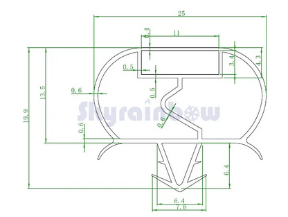 Joint de porte pour THL580, 650, 1180,1410,